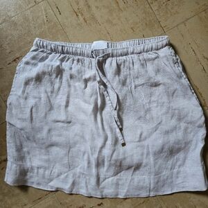 C&C California Linen Mini Skort